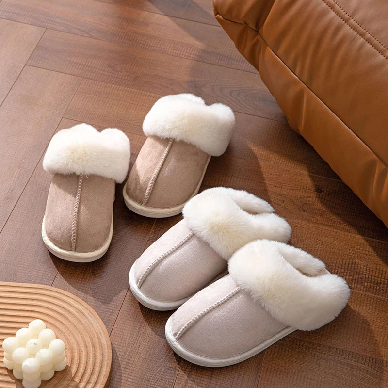 Cozy Cloud Around The House Slippers brown