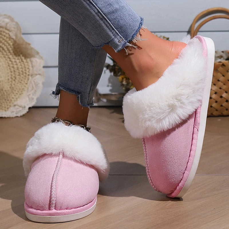 Cozy Cloud Around The House Slippers pink