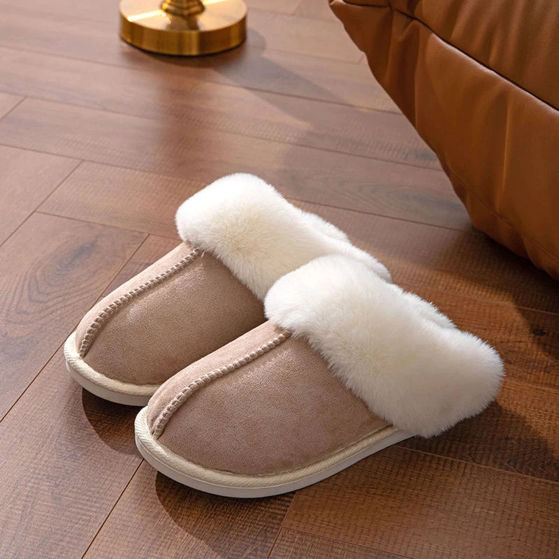 Cozy Cloud Around The House Slippers brown