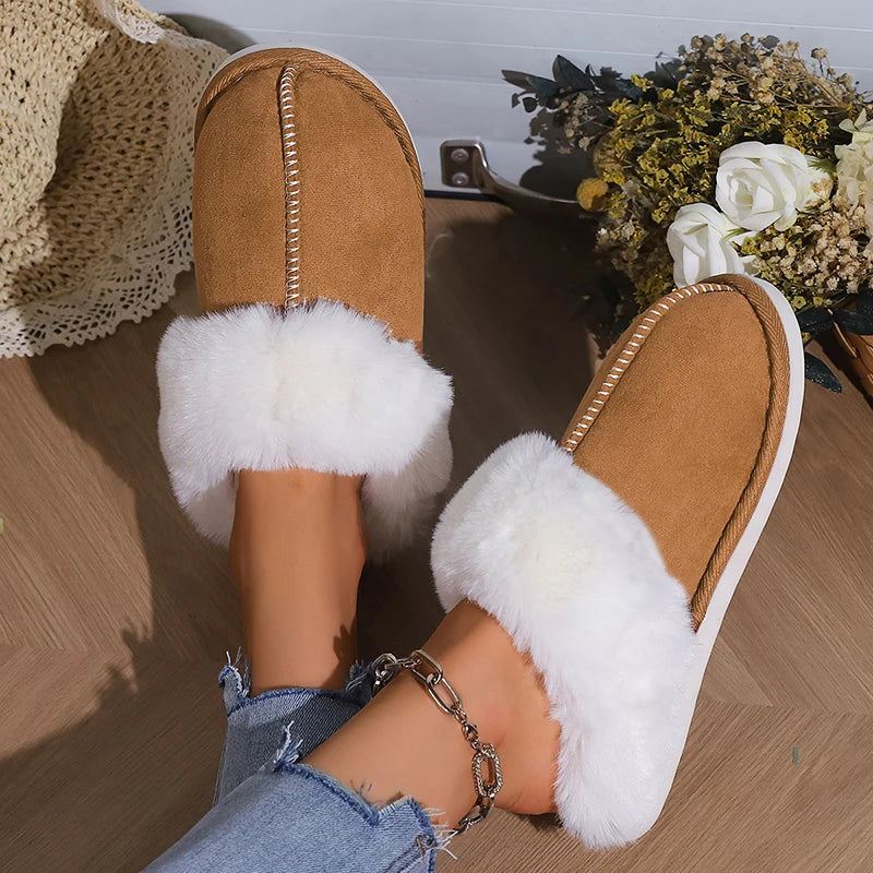 Cozy Cloud Around The House Slippers brown