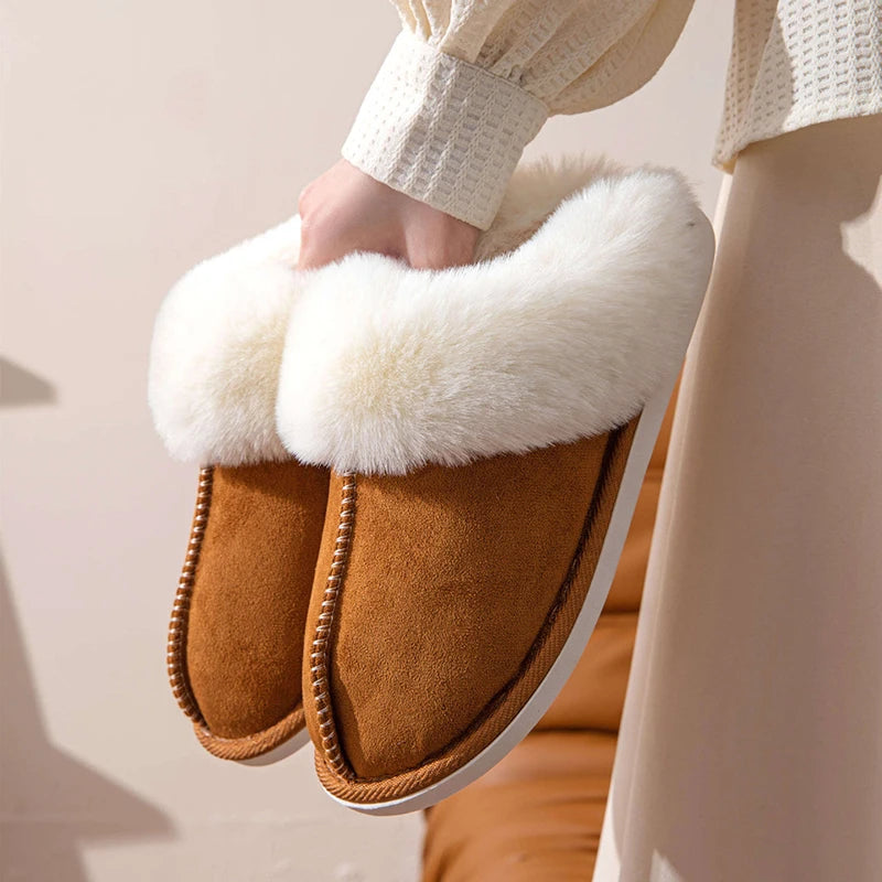 Cozy Cloud Around The House Slippers brown