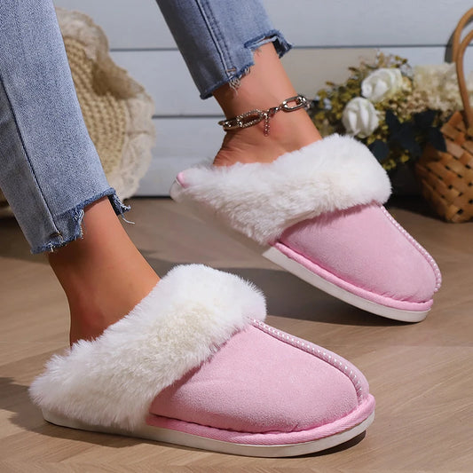 Cozy Cloud Around The House Slippers pink