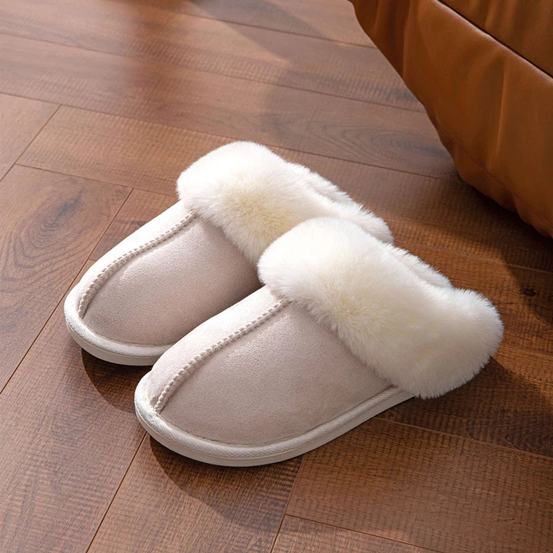 Cozy Cloud Around The House Slippers grey